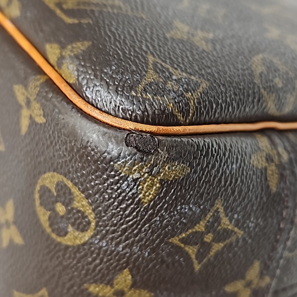 Authentic Louis Vuitton LV Deauville Monogram Handbag Tote Dust bag Lock Key - Picture 15 of 17